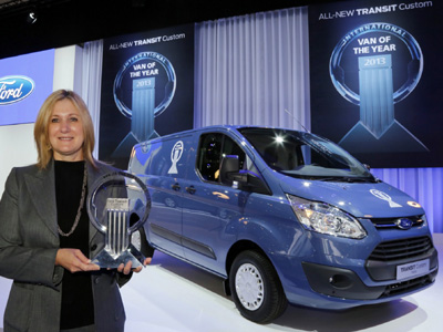 Van της χρονιάς το Ford Transit Custom